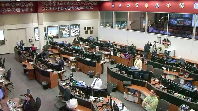 　NASAのミッションコントロール。