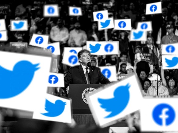 SNS狙う大統領令めぐり非営利団体がトランプ氏提訴--「Twitterへの報復」と批判