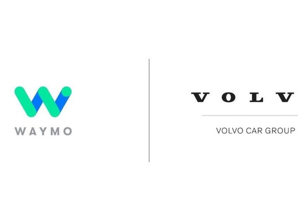 ボルボとWaymo、配車サービス向け自動運転EVの開発で提携