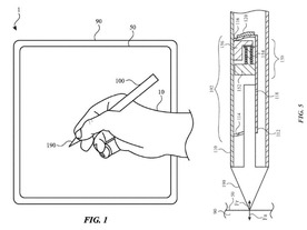アップル、絵筆とキャンバスの描き心地をタブレットで再現するスタイラス--特許を取得