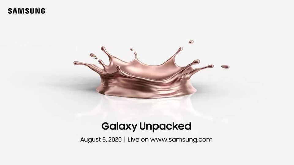 Galaxy Unpacked August 5, 2020