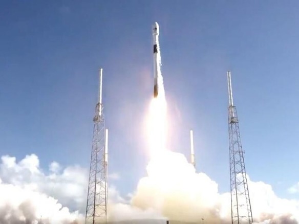 Spacex 韓国の軍事衛星打ち上げに成功 Falcon 9 ロケットを使用 Cnet Japan