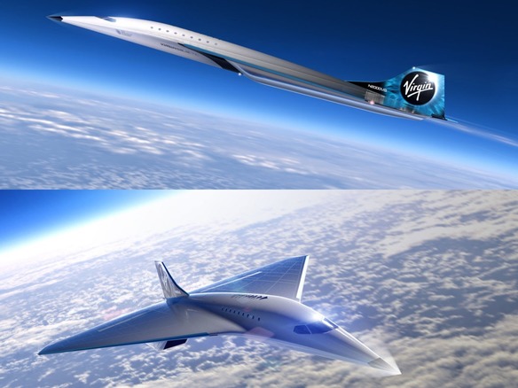ヴァージン、マッハ3の超音速旅客機を開発へ--コンセプトデザインを公表