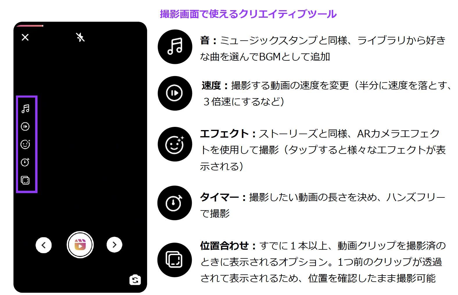 Instagram 15秒のエンタメ短尺動画 リール を日本で公開 Tiktokの対抗機能に Cnet Japan