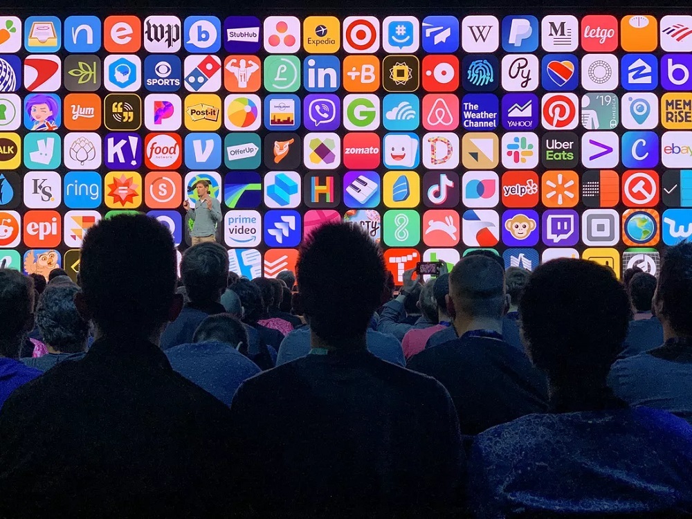 Developers at Apple's WWDC 2019 conference.