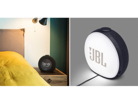 JBL、LEDライトとアラームを備えたBluetoothスピーカー「JBL HORIZON 2」