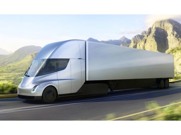 電動トラック「Tesla Semi」の予約台数を追加、3倍増の130台へ--ウォルマート・カナダ