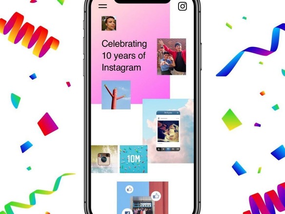 Instagram10周年 過去のアイコンに変更できる機能 ストーリーマップ表示も Cnet Japan