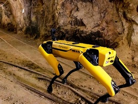 犬型ロボット「Spot」、鉱山を歩く動画が公開--危険な現場での活躍に期待