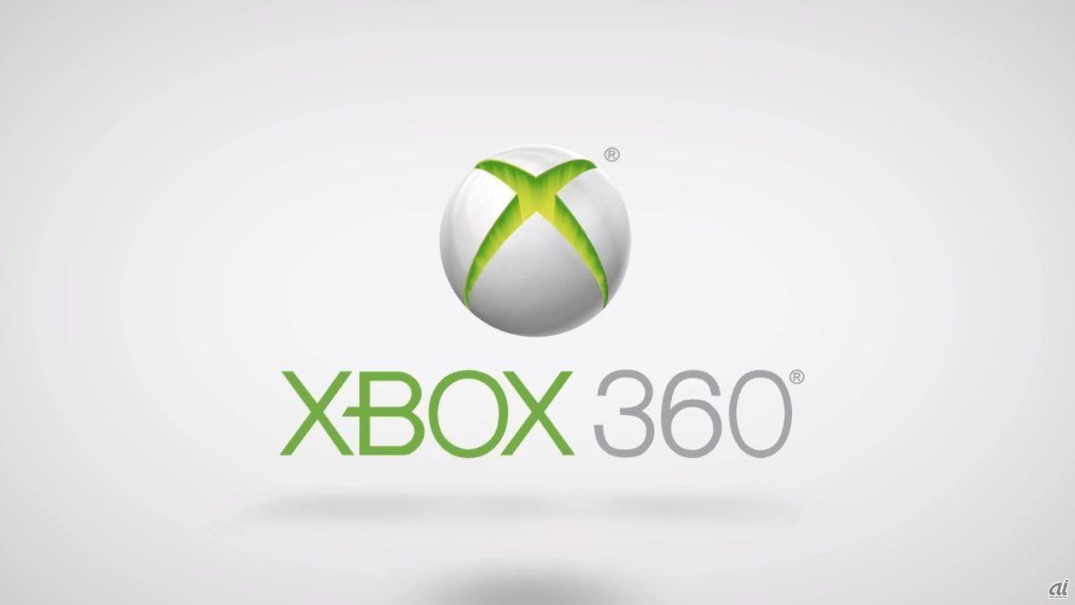 Xbox 360のタイトルを立ち上げると、当時のロゴと起動音が表示される