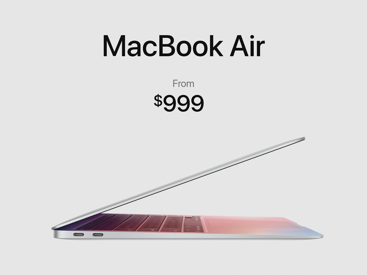 Apple M1」搭載MacBook Air発表--CPUは3.5倍、GPUは5倍高速化、10万