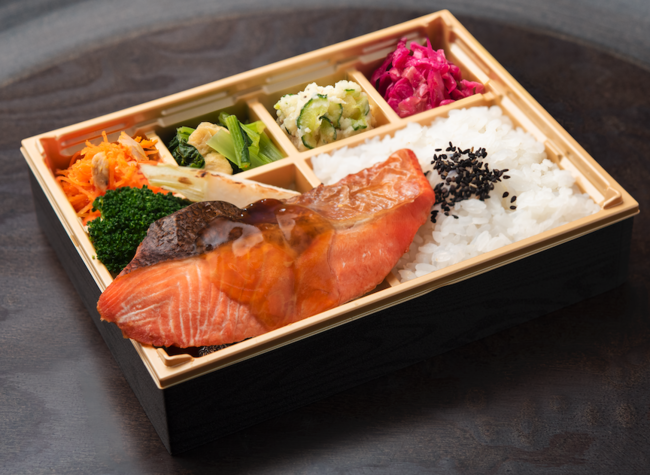 銀鮭の西京焼き弁当／1500円
