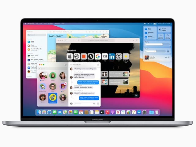 「macOS 11 Big Sur」配信開始--デザイン刷新、「M1」チップに最適化