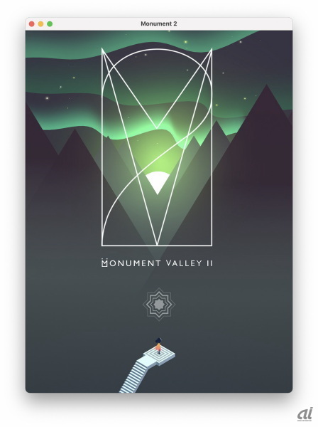 Monument Valley 2などはiPhoneと同様に遊べた