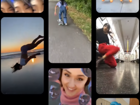 「Snapchat」、「TikTok」に対抗する新機能「Spotlight」を追加