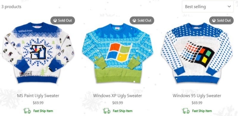 マイクロソフト 公式 ダサ セーターの新作 Ms Paint を発売 目的は女性支援 Cnet Japan