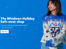 マイクロソフト、公式“ダサ”セーターの新作「MS Paint」を発売--目的は女性支援