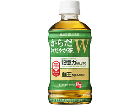 コカ・コーラ、記憶力と血圧の両方にはたらく機能性表示食品「からだおだやか茶W」