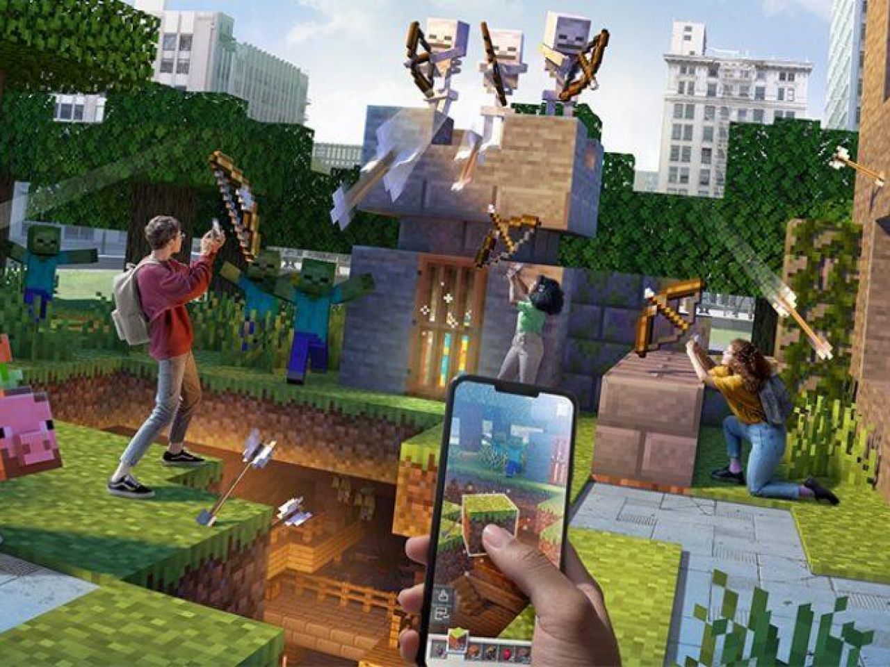 ARゲーム「Minecraft Earth」、6月にサービス終了へ--コロナ禍で