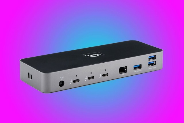 OWCの「Thunderbolt 4 Dock」

　これで、充電ポートをめぐって争うことはなくなるだろう。OWCのThunderbolt 4 Dockには、「Thunderbolt」デバイスや「USB-C」デバイスに使用できるオープンポートが3基用意されている。ほかのUSB周辺機器やネットワークケーブル、オーディオデバイス、SDカードにも対応する。