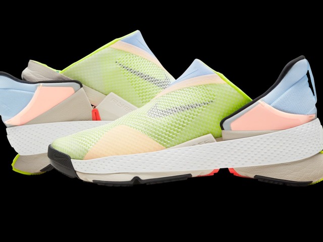 CNET Japanのニュース記事「ナイキ、手を使わずに着脱できるスニーカー「Nike GO FlyEase」を発売へ」の画像