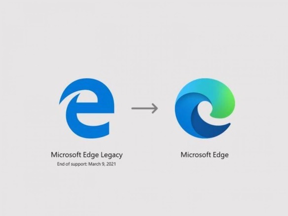 マイクロソフト、「Edge」旧版を4月の「Windows 10」月例アップデートで削除へ