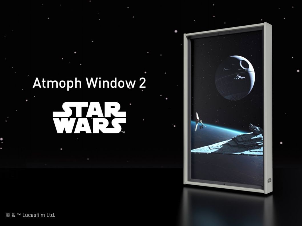 スマート窓「Atmoph Window 2」のスター・ウォーズモデルが2月26日に予約開始 - CNET Japan
