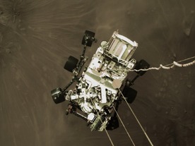 火星探査機「Perseverance」、着陸直前の画像など--NASAが公開