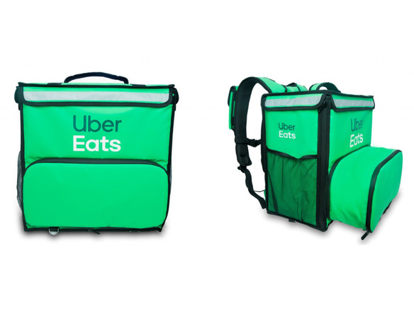 Uber Eats、新色となるグリーンの配達用バッグを発売