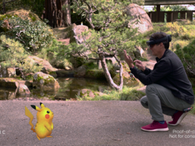 「Pokemon Go」を「HoloLens」で遊ぶデモを公開--NianticのハンケCEO、展望を語る