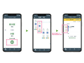 JR東日本とJR西日本、アプリ同士で連携--遅延を加味した経路検索などが可能に
