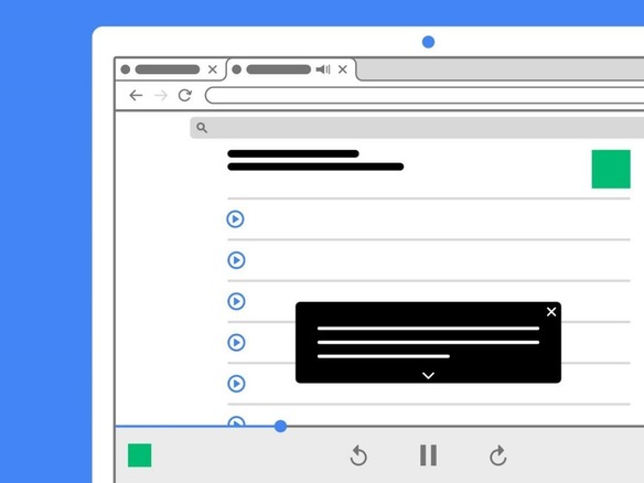 グーグル、「Chrome」にリアルタイムの自動字幕起こし機能