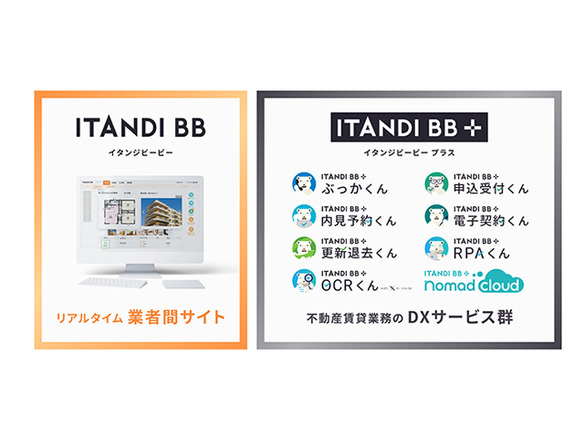 イタンジ、空室情報を自動で即レス--管理、仲介、顧客をつなぐ「ITANDI BB +」