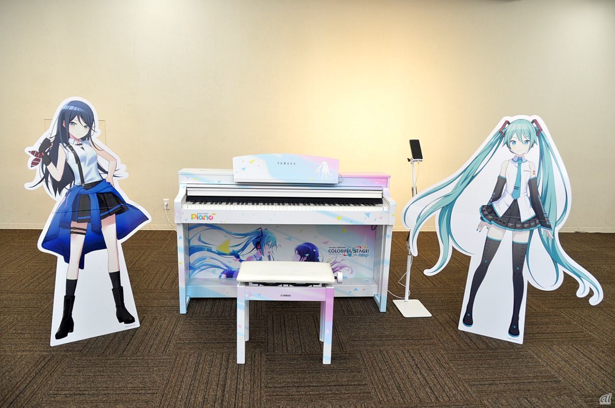 ヤマハのaiピアノ プロジェクトセカイ ピアノ を体験 超初心者でも弾けて歌ってくれる Cnet Japan