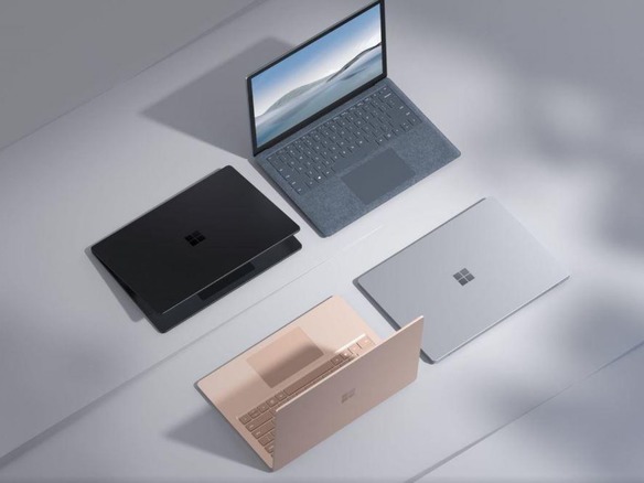 マイクロソフト「Surface Laptop 4」発表、インテル版とAMD版--アクセサリーも