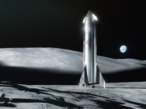SpaceX、NASAのアルテミス計画で月着陸船の開発契約を獲得