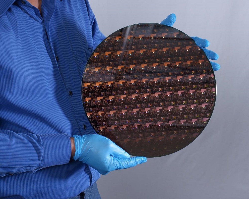A 2 nm wafer fabricated at IBM Research's Albany facility
