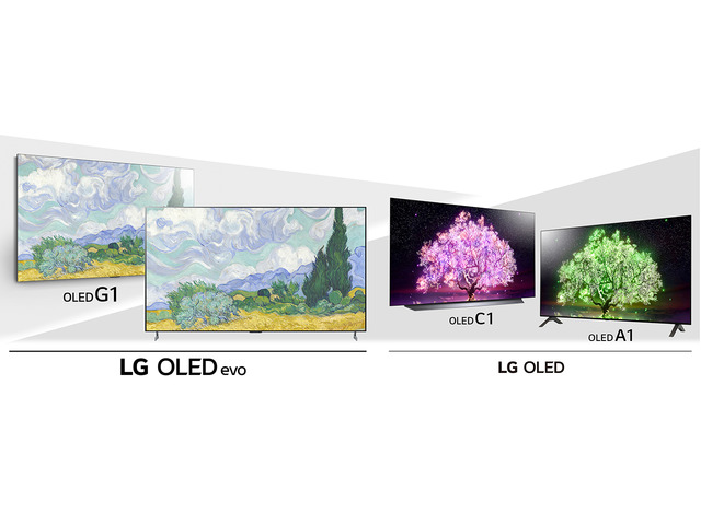 LG、次世代有機ELパネル「LG OLED evo」搭載機含む3シリーズ10モデルを発表