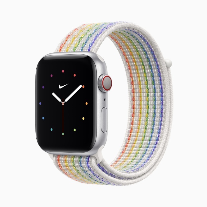 Apple Watch」、プライドエディションのバンドに新作--LGBTQ+を祝福 