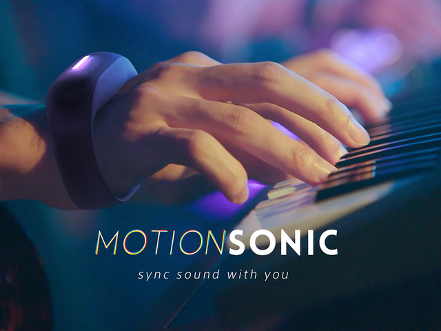 ソニー、体を楽器にする「MOTIONSONIC」発表--体の動きで音を操るエフェクター