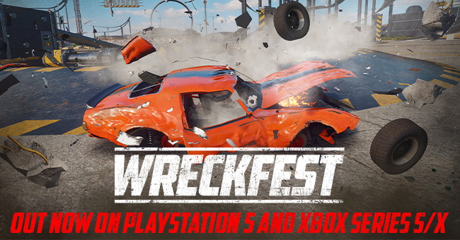 激突レースゲーム『Wreckfest（レックフェスト）』、PlayStation®5