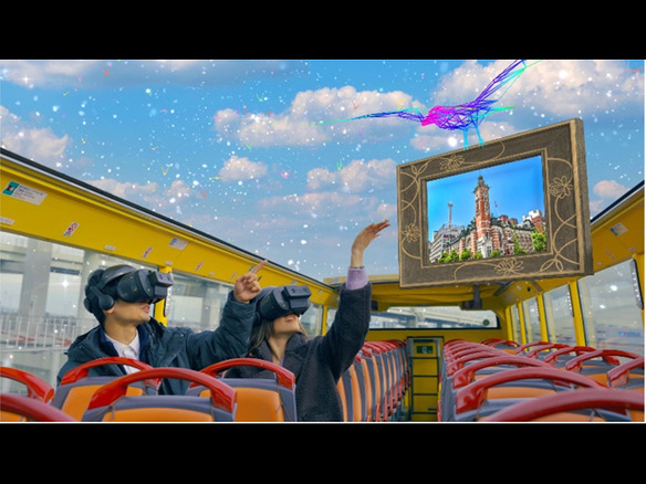京急電鉄ら、オープントップバスとVRゴーグルを活用する「XR観光」を実用運行へ