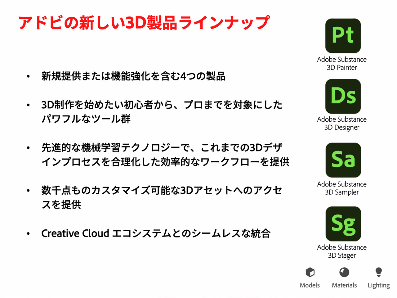 アドビ 新しい3d制作ツールセット Substance 3d Collection 発表 Cnet Japan