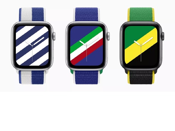 「Apple Watch」の「インターナショナルコレクション」バンド発売--22カ国表すデザイン