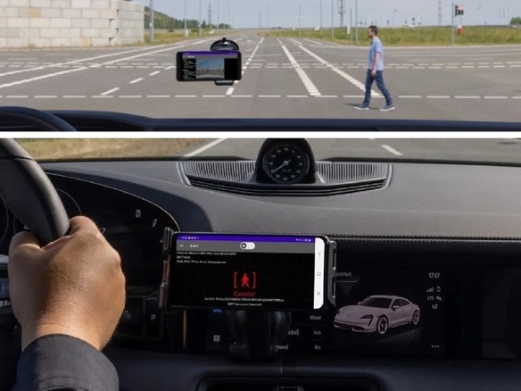 ポルシェとVodafoneなど、路上の危険をリアルタイム警告する5G車載システムを共同開発