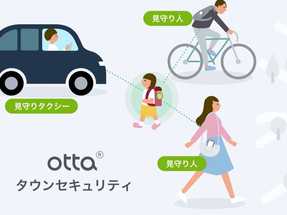 見守りサービス「otta」、東京府中市の小学校22校の全児童に見守り端末を無料配布