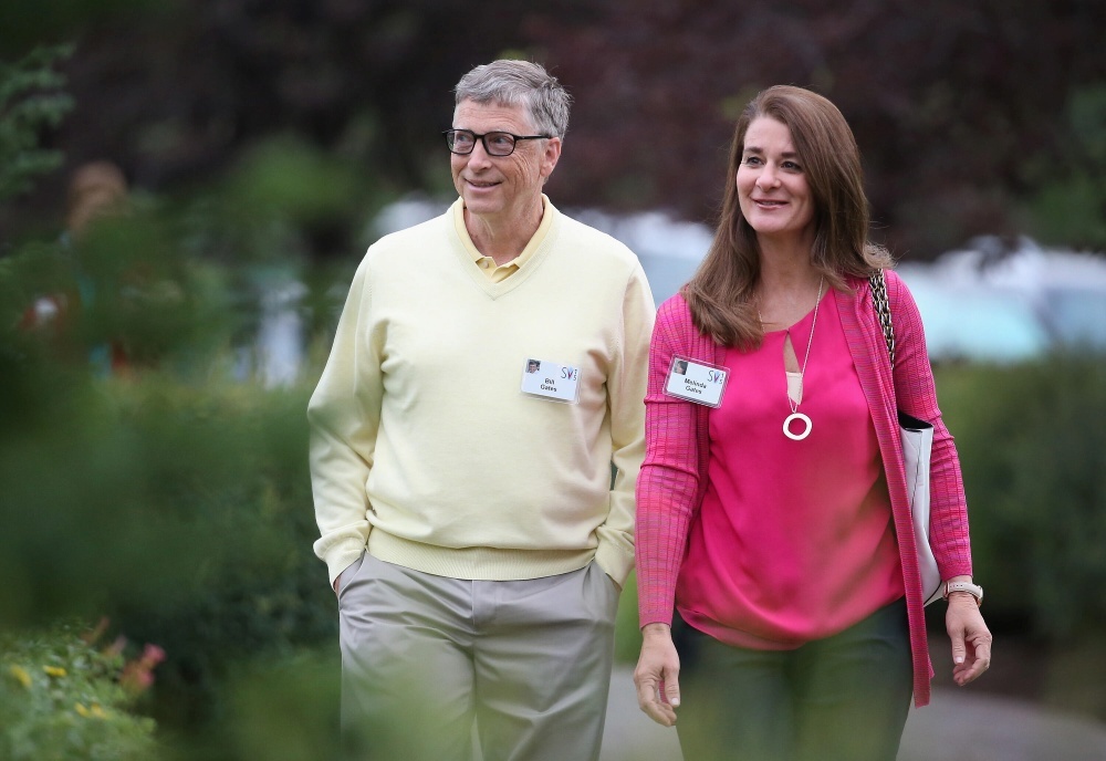 Bill Gates氏と Melinda French Gates氏