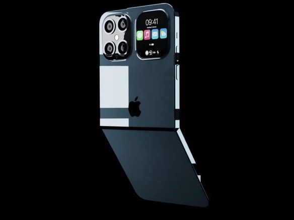 折りたたみ式「iPhone」のコンセプト映像、ConceptsiPhoneが公開