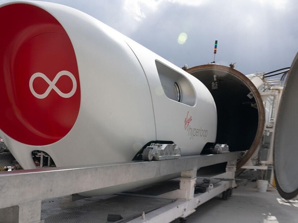 Virgin Hyperloop、ジェット機並みの速さでポッドが走行するコンセプト動画を公開