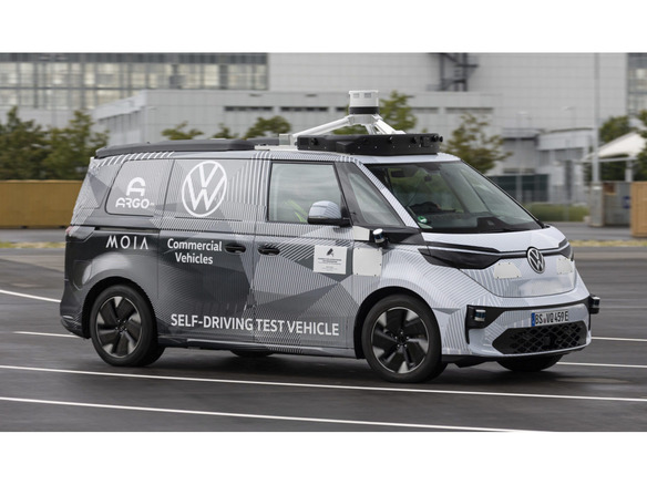 VWとArgo AI、“ワーゲンバス”EV「ID. BUZZ AD」で自動運転タクシー--2025年にドイツで